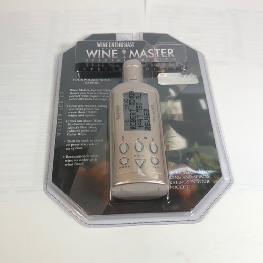 Wine Master Wine Enthusiast ratings Pocket Guide
